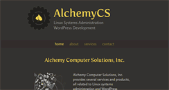 Desktop Screenshot of alchemycs.com